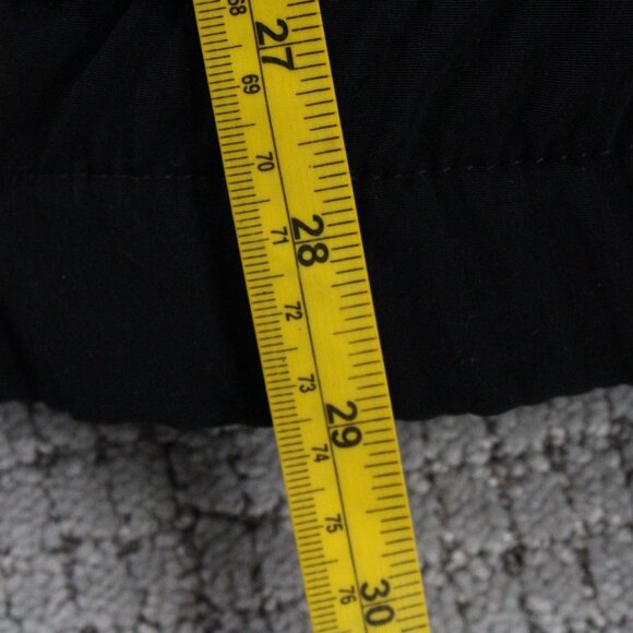 Vintage Monaliza Windbreaker Jacket Mens 2XL Black Full Zip Zebra Pattern 90s - Picture 9 of 9